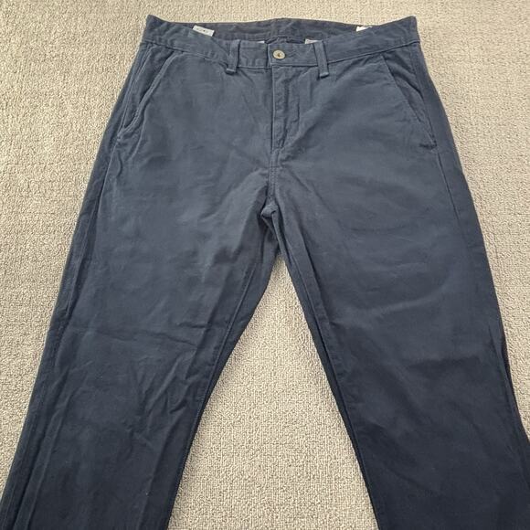 Rag And Bone Pants Adult Size 32W 30L Blue USA Handmade Jeans Casual Men's - Picture 2 of 13